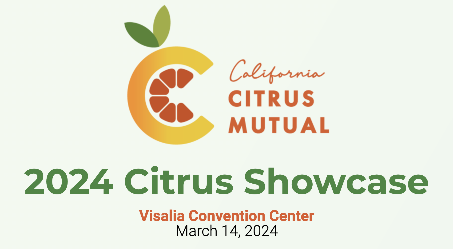 California Citrus Showcase 2024
